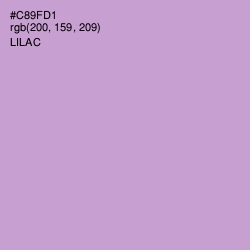 #C89FD1 - Lilac Color Image