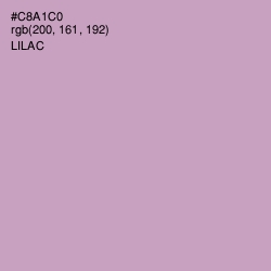 #C8A1C0 - Lilac Color Image