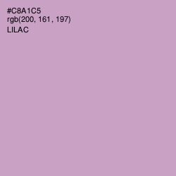 #C8A1C5 - Lilac Color Image