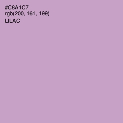 #C8A1C7 - Lilac Color Image