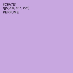#C8A7E1 - Perfume Color Image