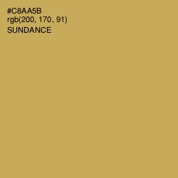 #C8AA5B - Sundance Color Image