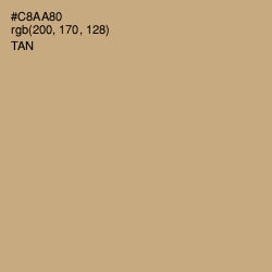 #C8AA80 - Tan Color Image