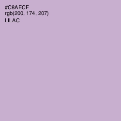 #C8AECF - Lilac Color Image