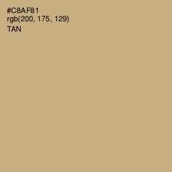 #C8AF81 - Tan Color Image