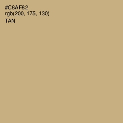 #C8AF82 - Tan Color Image