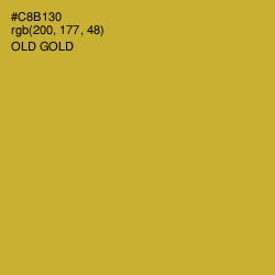 #C8B130 - Old Gold Color Image