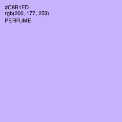#C8B1FD - Perfume Color Image