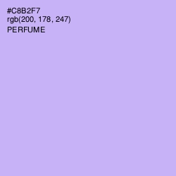 #C8B2F7 - Perfume Color Image