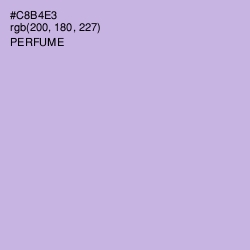 #C8B4E3 - Perfume Color Image