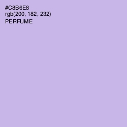 #C8B6E8 - Perfume Color Image