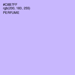 #C8B7FF - Perfume Color Image