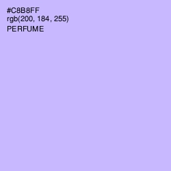 #C8B8FF - Perfume Color Image