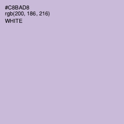 #C8BAD8 - Gray Suit Color Image