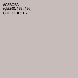 #C8BCBA - Cold Turkey Color Image