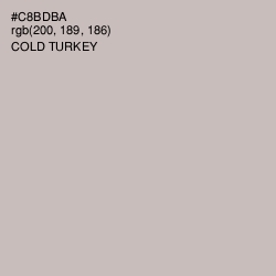 #C8BDBA - Cold Turkey Color Image