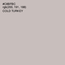 #C8BFBC - Cold Turkey Color Image