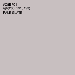 #C8BFC1 - Pale Slate Color Image