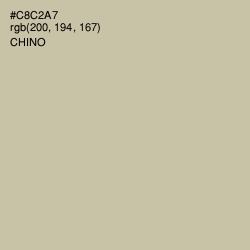 #C8C2A7 - Chino Color Image