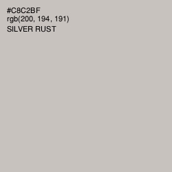 #C8C2BF - Silver Rust Color Image