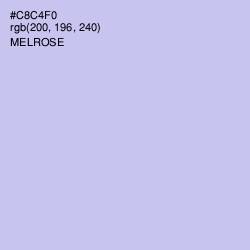 #C8C4F0 - Melrose Color Image