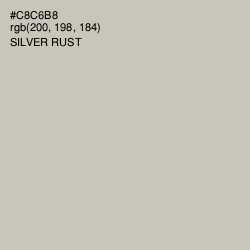 #C8C6B8 - Silver Rust Color Image