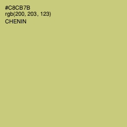 #C8CB7B - Chenin Color Image
