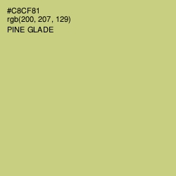 #C8CF81 - Pine Glade Color Image