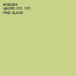 #C8D289 - Pine Glade Color Image