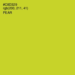 #C8D329 - Pear Color Image