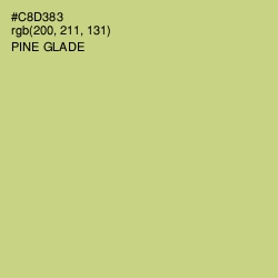 #C8D383 - Pine Glade Color Image