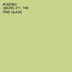 #C8D38C - Pine Glade Color Image