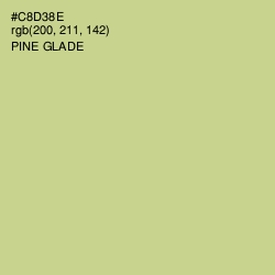 #C8D38E - Pine Glade Color Image