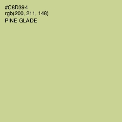 #C8D394 - Pine Glade Color Image