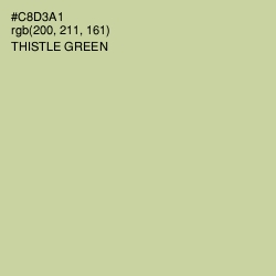 #C8D3A1 - Thistle Green Color Image