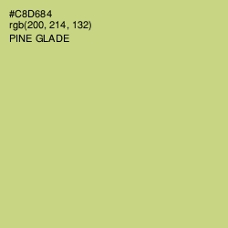 #C8D684 - Pine Glade Color Image