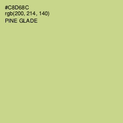 #C8D68C - Pine Glade Color Image