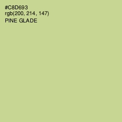 #C8D693 - Pine Glade Color Image