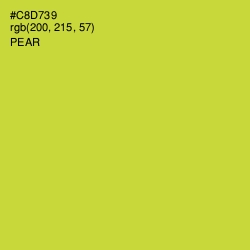 #C8D739 - Pear Color Image