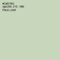 #C8D7BC - Pale Leaf Color Image