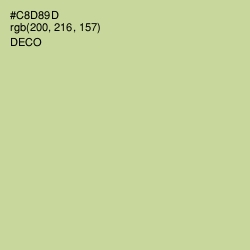 #C8D89D - Deco Color Image