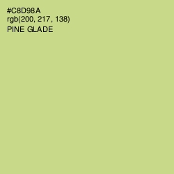 #C8D98A - Pine Glade Color Image