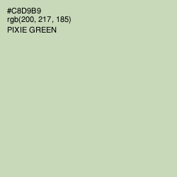 #C8D9B9 - Pixie Green Color Image