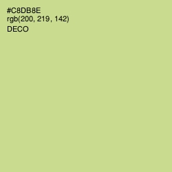 #C8DB8E - Deco Color Image