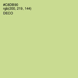 #C8DB90 - Deco Color Image