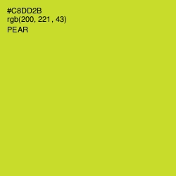 #C8DD2B - Pear Color Image