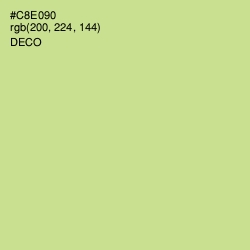 #C8E090 - Deco Color Image