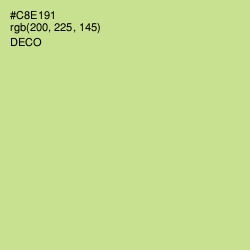 #C8E191 - Deco Color Image