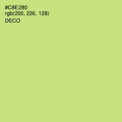 #C8E280 - Deco Color Image