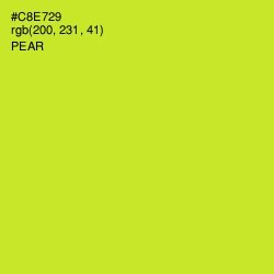 #C8E729 - Pear Color Image